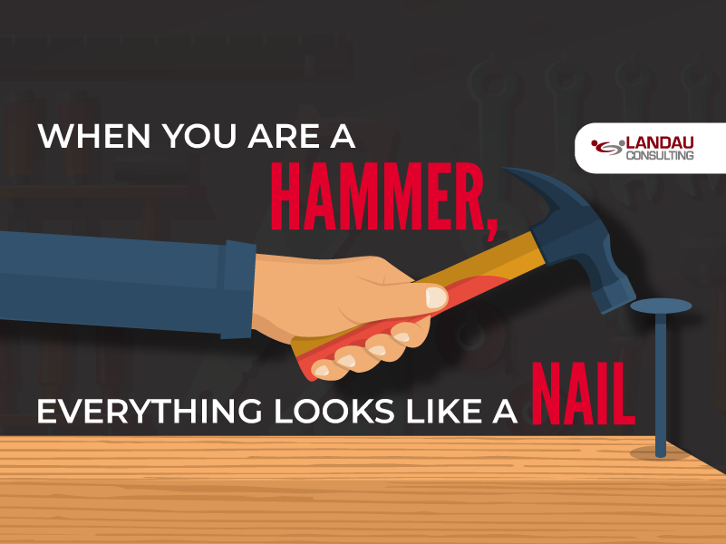 When You Are a Hammer, Everything Looks Like a Nail